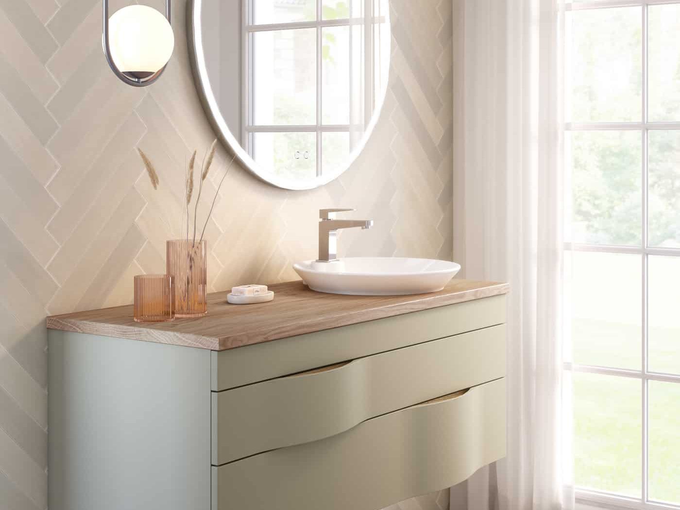 Meuble vasque Illusion, DECOTEC