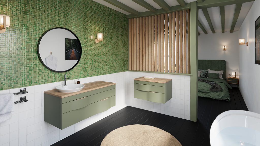 Matt FOUGÈRE Illusion bathroom cabinet - DECOTEC