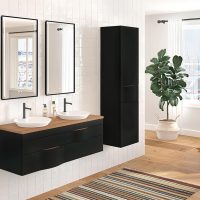 Thumbnail of http://Bathroom%20furniture%20Illusion%20Matt%20black%20-%20DECOTEC