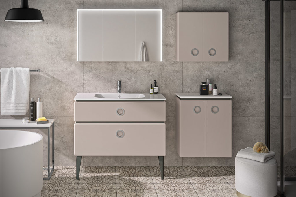 Jolie Môme, bathroom furniture by DECOTEC