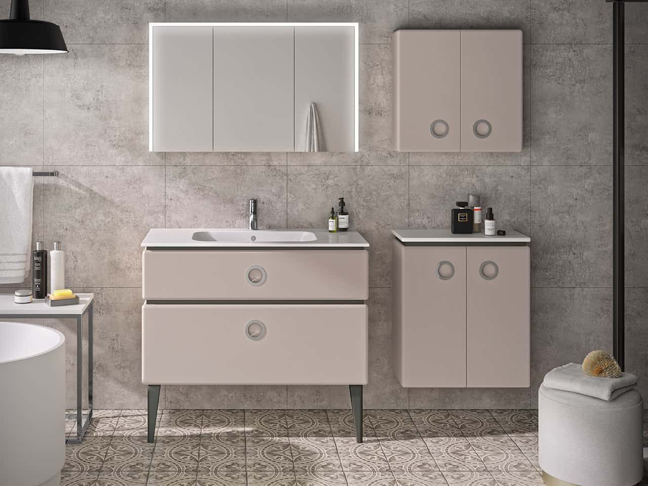 Jolie Môme, bathroom furniture by DECOTEC