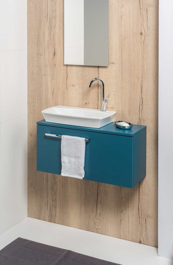 Esquisse washbasin open cabin version