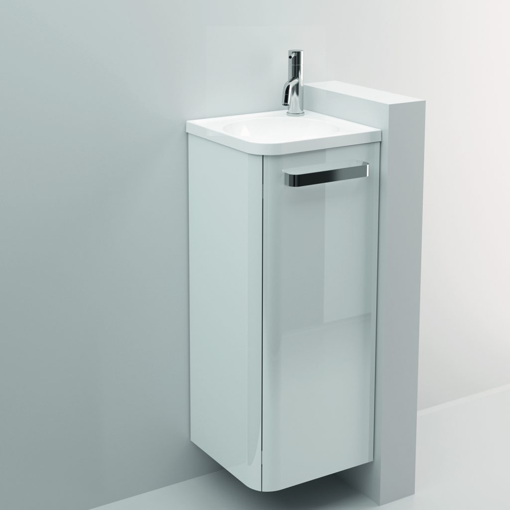 Lave-mains d'angle Jazz Blanc DECOTEC