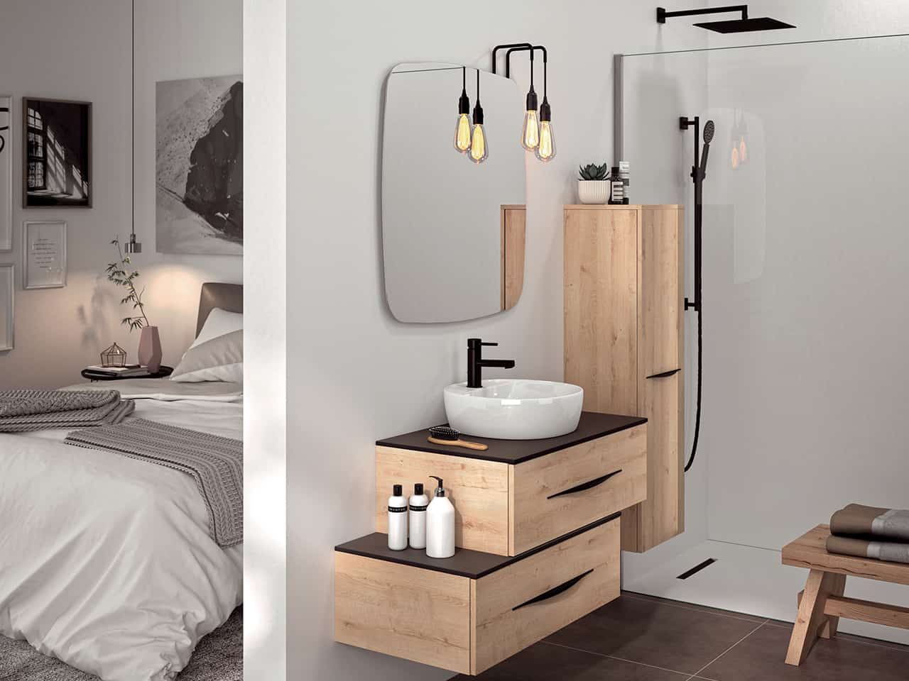Bento bathroom furniture by DECOTEC