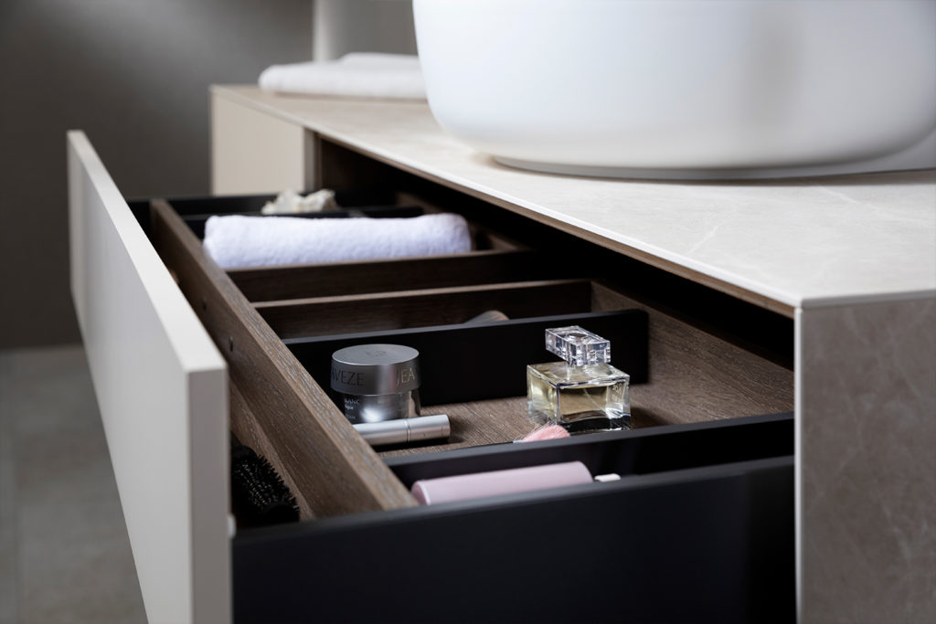 Karma, bathroom furniture by DECOTEC