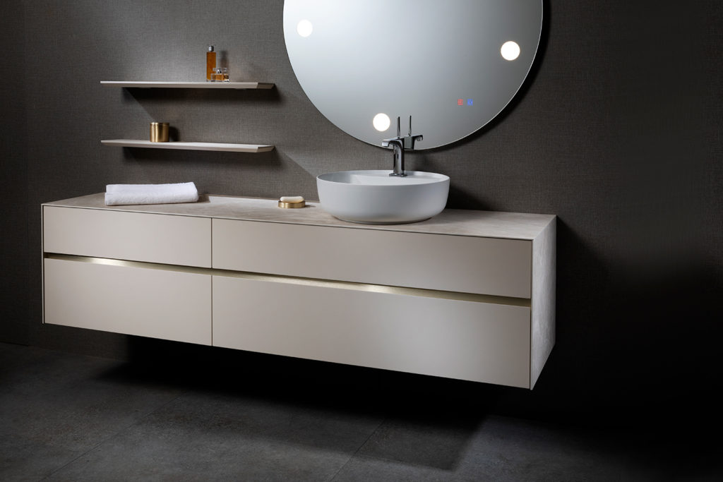 Karma, bathroom furniture by DECOTEC