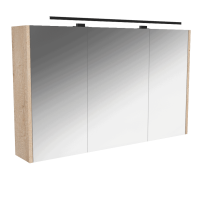 Thumbnail of http://Armoire%20Courtoisie%20L100%20Chene%20vanille%20+%20spot%20LED%20Paname%20L80%20Noir%20mat