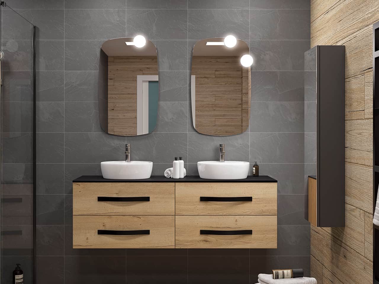 Bento bathroom furniture by DECOTEC