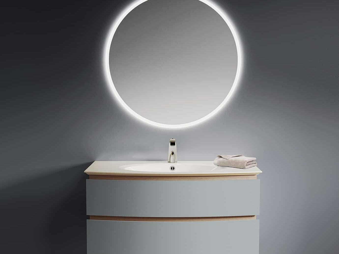 Bel Ami washbasin cabinet by DECOTEC