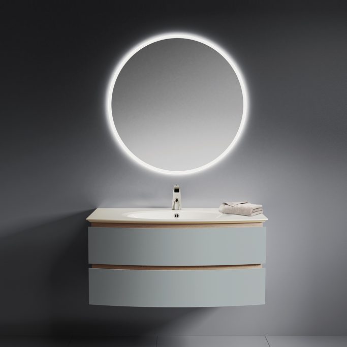 Bel Ami washbasin cabinet by DECOTEC Bel Ami washbasin cabinet by DECOTEC