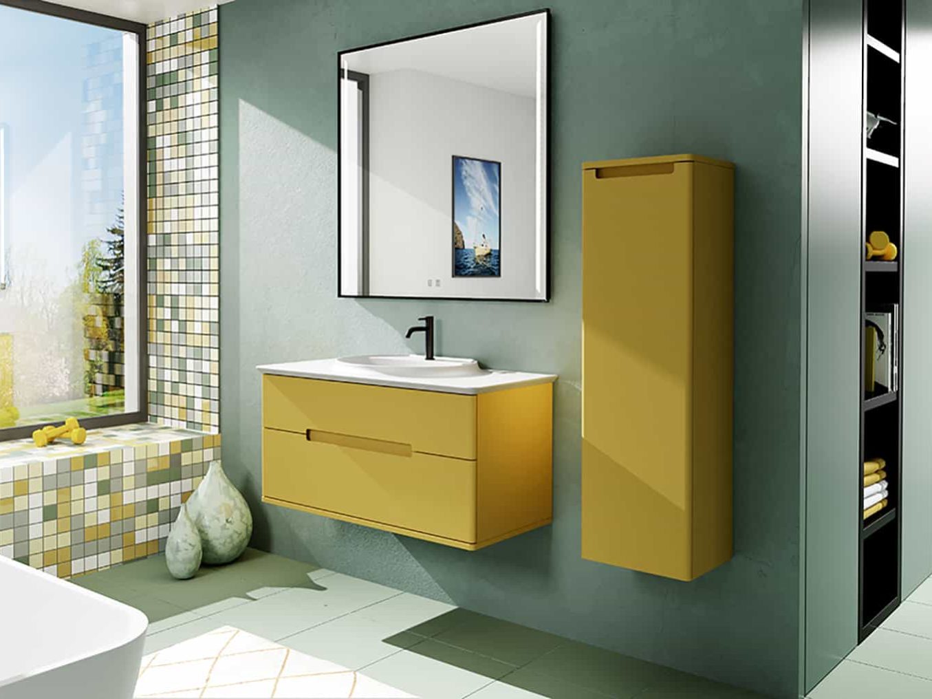 Meuble vasque Résonance par DECOTEC