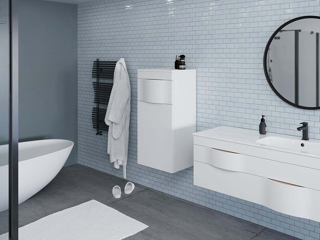 Illusion blanc_essential black monobloc mirror top