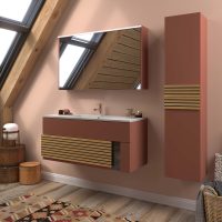 Thumbnail of http://Archi%20Terracotta%20mat%20washbasin%20cabinet,%20120%20cm