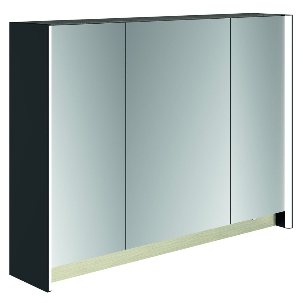 Wardrobe Egerie Matt black L90