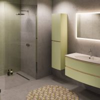 Thumbnail of http://Meuble%20vasque%20Bel%20Ami%20couleur%20sauge%20mat%20-%20L124%20-%20DECOTEC