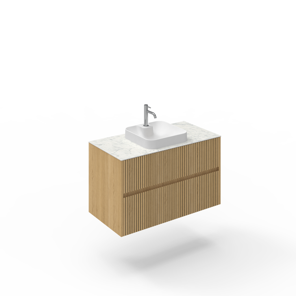 Vasque lande sans pied - DECOTEC pour Leroy Merlin