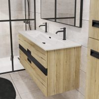 Thumbnail of http://meuble%20vasque%20VIBRATO%20Chene%20brut%20naturel%20-DECOTEC