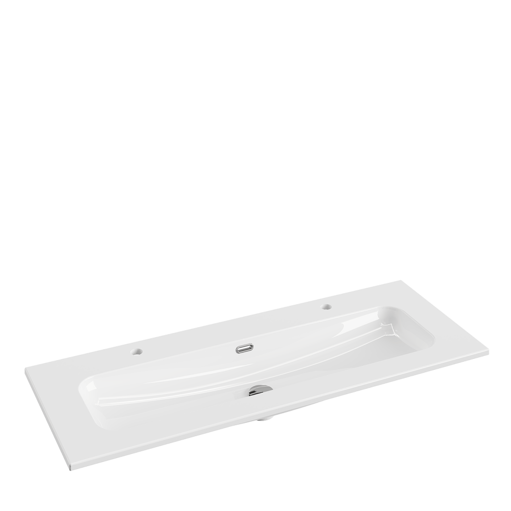 Plan Vasque Equinoxe 2 robinets