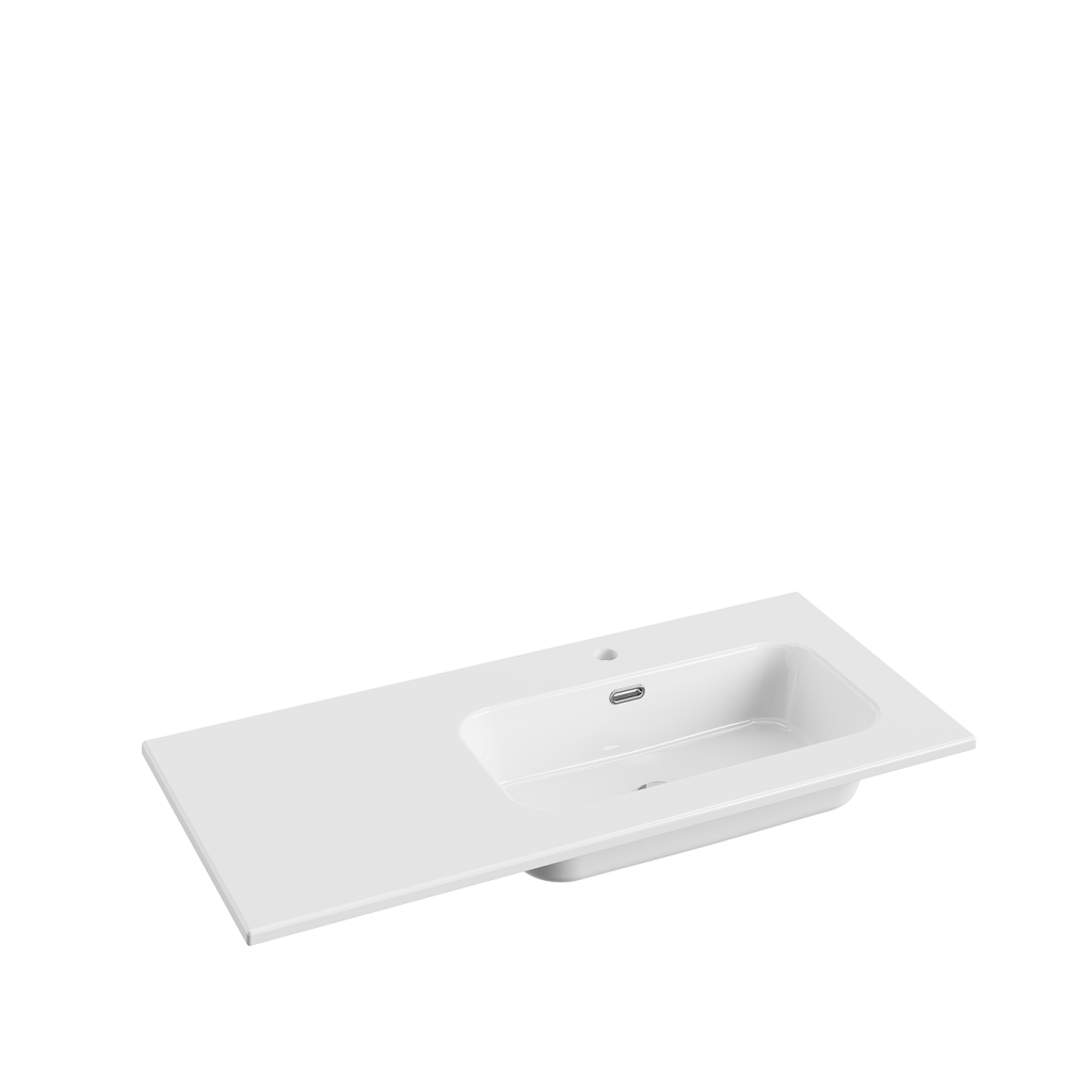 Plan vasque Galaxy L100 droite