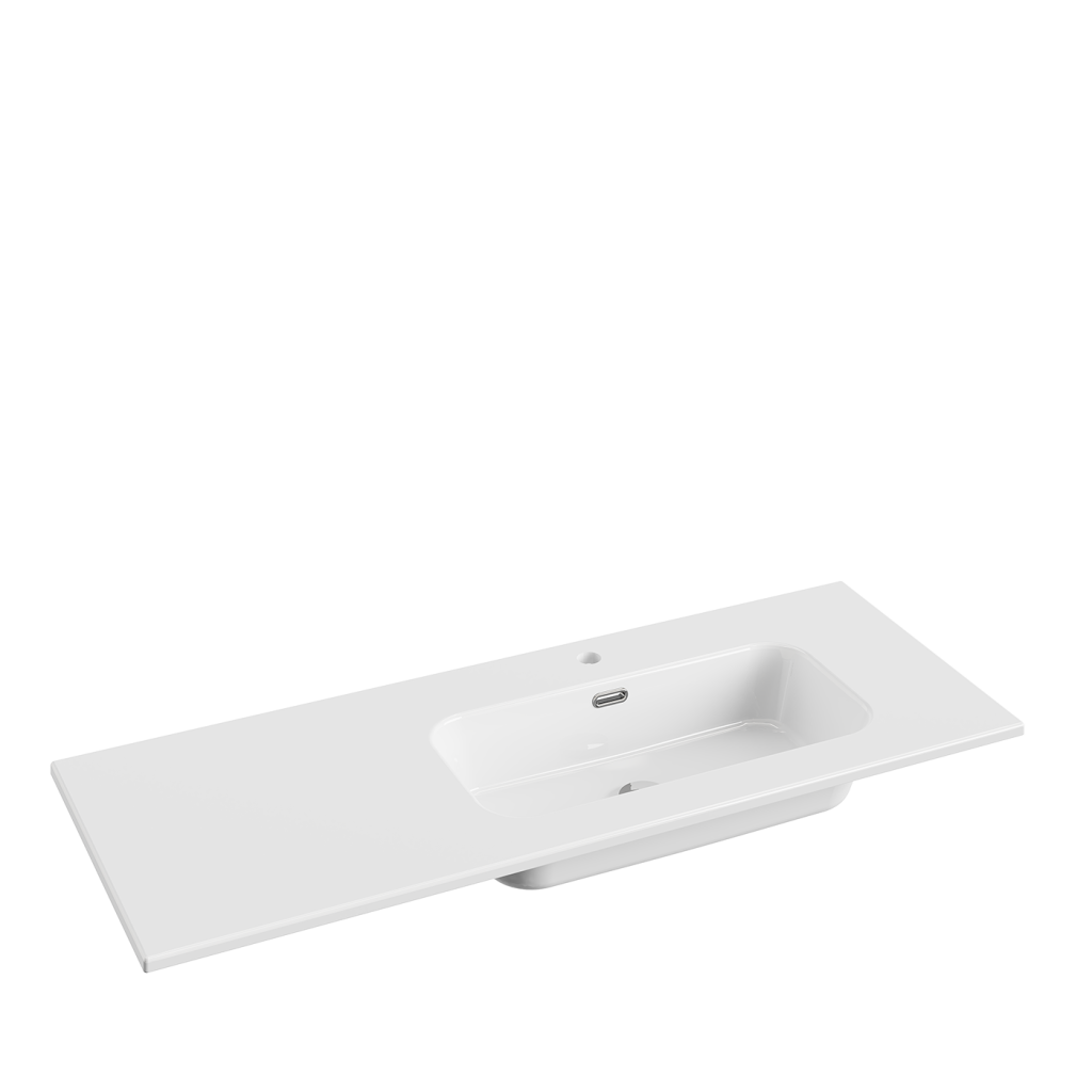 Plan vasque Galaxy L120 droite