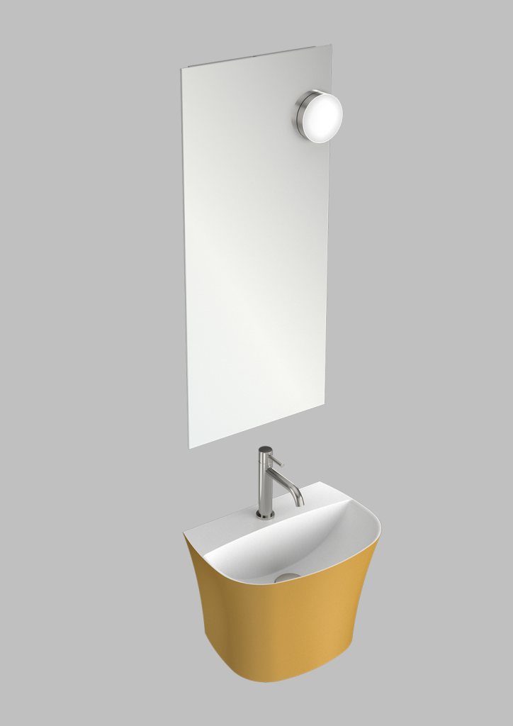 Lave-mains Berlingot curry, par DECOTEC