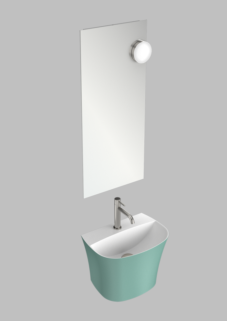 Lave-mains Berlingot océan, par DECOTEC