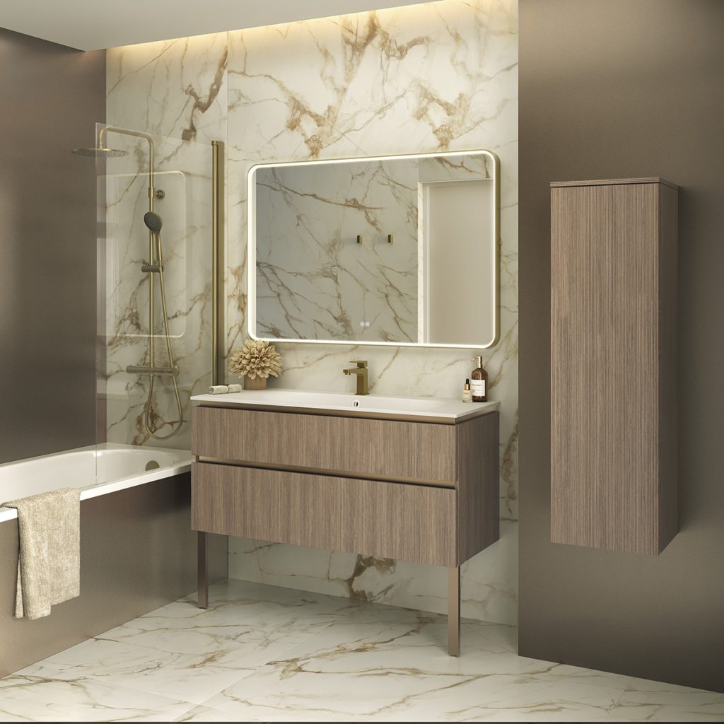 Vasque Levanto L120 strié brun